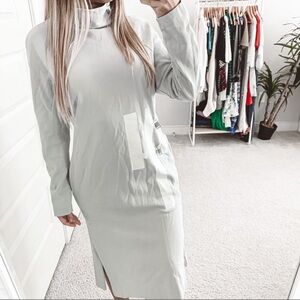 Yohji Yamamoto x Adidas Y-Fleece Sweater Dress